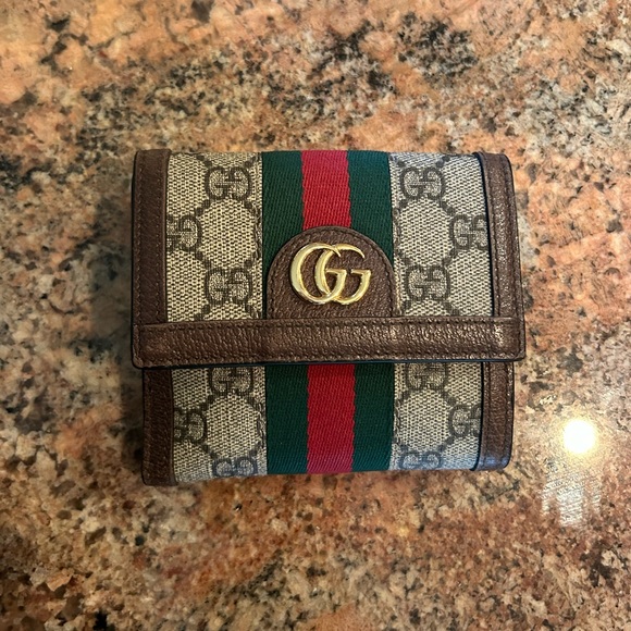 Gucci Handbags - Gucci Ophidia GG Supreme Wallet